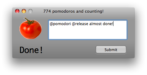 Pomodoro Done